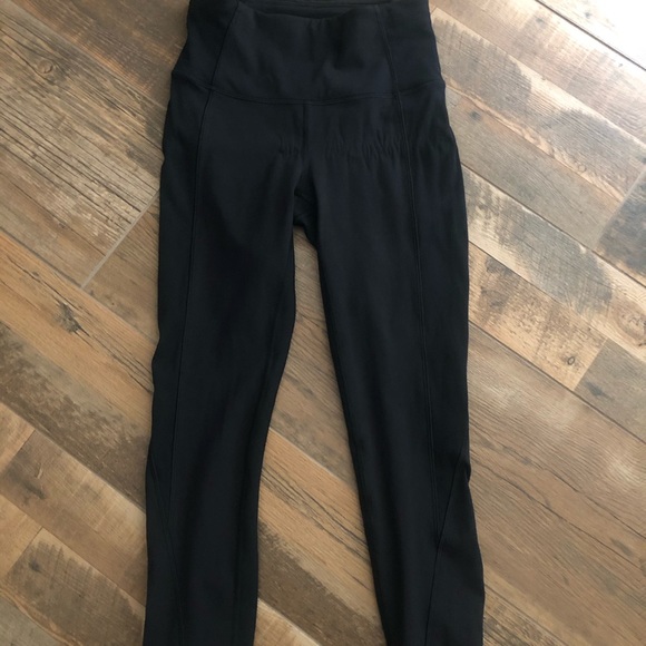 Lululemon Leggings Size 4, Black - Picture 1 of 10